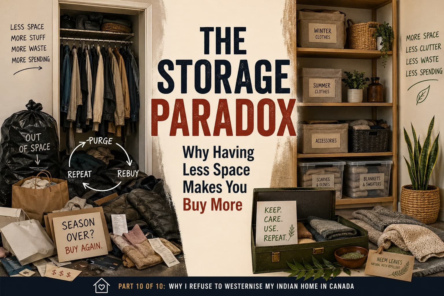 The Storage Paradox: Why Having Less Space Makes You Buy More